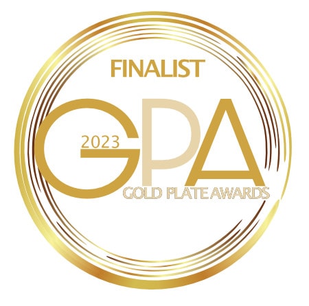 Gold Plate Awards Logo Finalist 2023